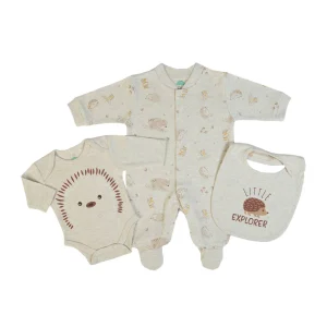 Ensemble 3 pièces « Little explorer  » 100 % coton