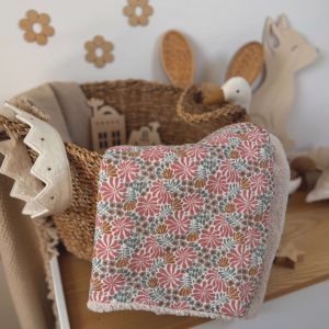 Couverture Double Gaze à Motifs / Bomini