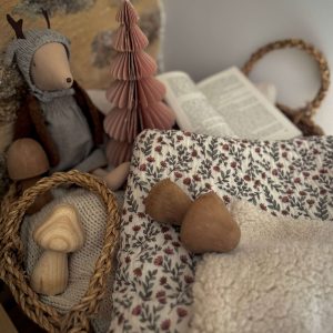 Couverture Double Gaze à Motifs / Madeleine