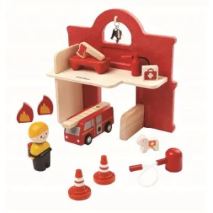 La caserne de pompier - Maison de poupée - Plan Toys