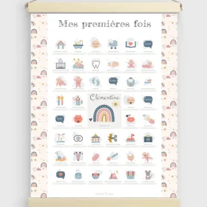Affiche mes premières fois personnalisable « Woody »