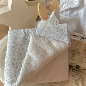 Couverture Double Gaze à Motifs / Janet