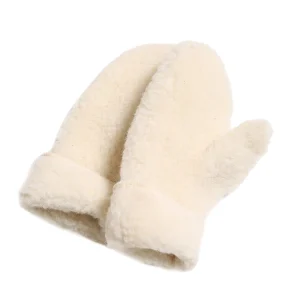 Moufles Freeze Enfant & Adulte crème - ALWERO