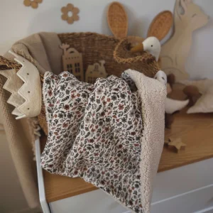 Couverture Double Gaze à Motifs / Maddy