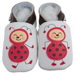 CHAUSSONS CUIR SOUPLE MADEMOISELLE COCCINELLE