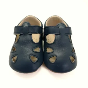 CHAUSSURES BÉBÉ CUIR SOUPLE ARCHIE MARINE