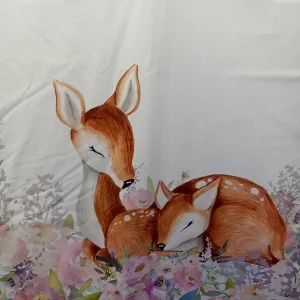 Couverture 75*100 biche