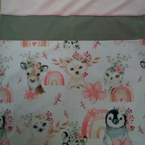Couverture Cosy Animaux ff rose