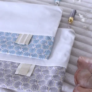 Pochettes géométriques sur mesure