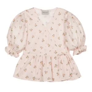 Blouse cache-cœur Suzanne - MIPOUNET