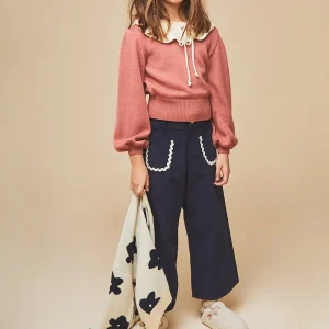 Pantalon velours Bianca marine - MIPOUNET