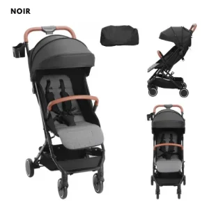 Poussette canne légère EVA I NOIR