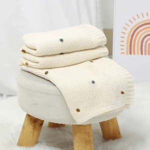 COUVERTURE BEBE EN COTON | Pluie de Tendresse