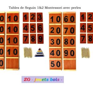 Table de Seguin 1&2 Montessori (complet)