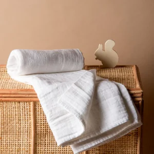 Langes - Maxi 120*120 - Ultra doux - Tencel et coton bio - Kadolis