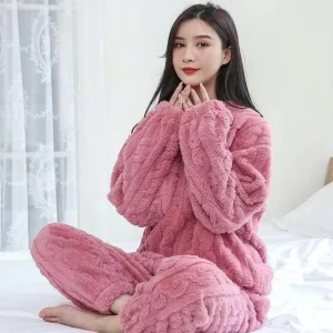pyjama en velours femme