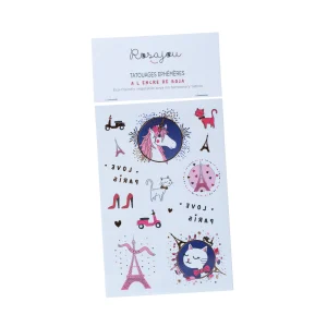 Tatouage Éphémère "Paris"